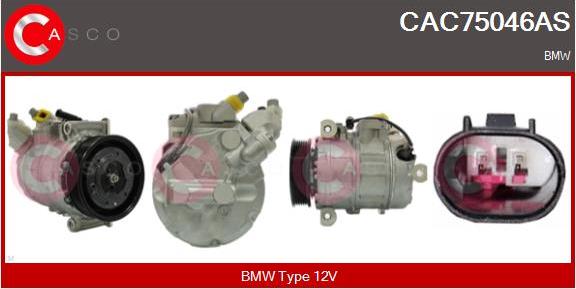 Casco CAC75046AS - Kompresors, Gaisa kond. sistēma ps1.lv