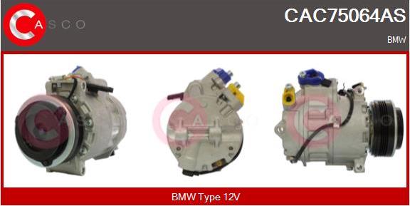 Casco CAC75064AS - Kompresors, Gaisa kond. sistēma ps1.lv