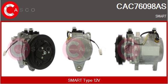 Casco CAC76098AS - Kompresors, Gaisa kond. sistēma ps1.lv