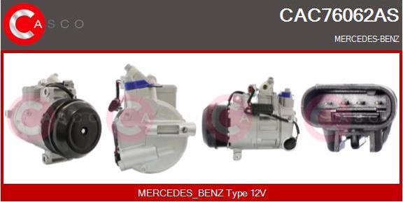 Casco CAC76062AS - Kompresors, Gaisa kond. sistēma ps1.lv