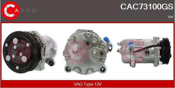 Casco CAC73100GS - Kompresors, Gaisa kond. sistēma ps1.lv