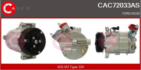 Casco CAC72033AS - Kompresors, Gaisa kond. sistēma ps1.lv