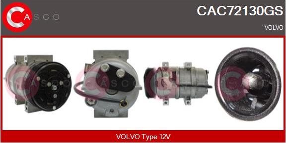 Casco CAC72130GS - Kompresors, Gaisa kond. sistēma ps1.lv