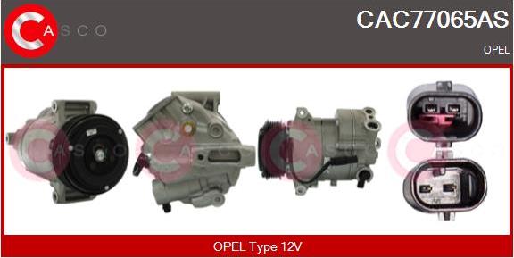 Casco CAC77065AS - Kompresors, Gaisa kond. sistēma ps1.lv