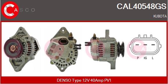 Casco CAL40548GS - Ģenerators ps1.lv
