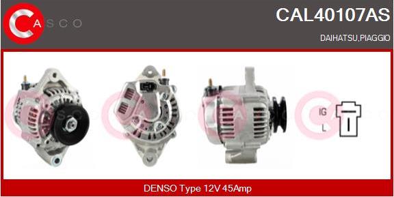 Casco CAL40107AS - Ģenerators ps1.lv