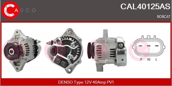 Casco CAL40125AS - Ģenerators ps1.lv