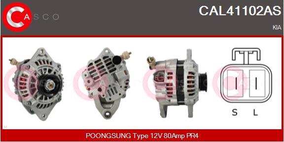 Casco CAL41102AS - Ģenerators ps1.lv