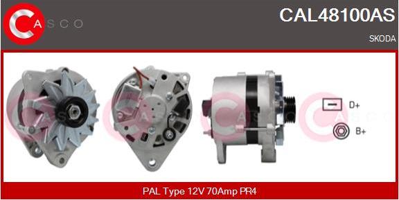 Casco CAL48100AS - Ģenerators ps1.lv