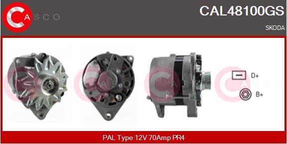 Casco CAL48100GS - Ģenerators ps1.lv