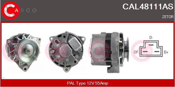 Casco CAL48111AS - Ģenerators ps1.lv