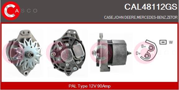 Casco CAL48112GS - Ģenerators ps1.lv