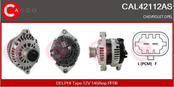 Casco CAL42112AS - Ģenerators ps1.lv