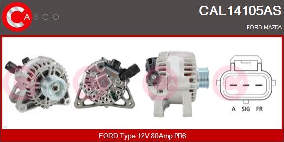 Casco CAL14105AS - Ģenerators ps1.lv
