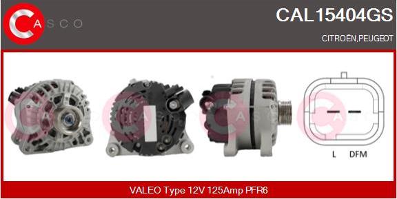 Casco CAL15404GS - Ģenerators ps1.lv