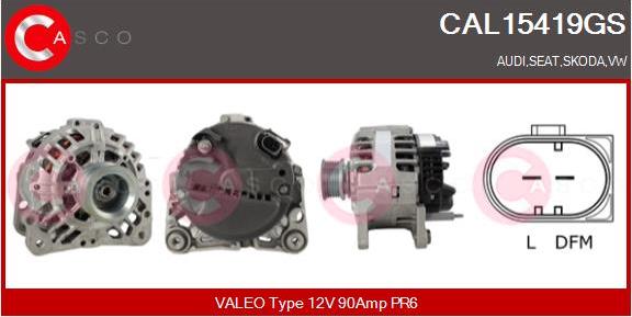 Casco CAL15419GS - Ģenerators ps1.lv