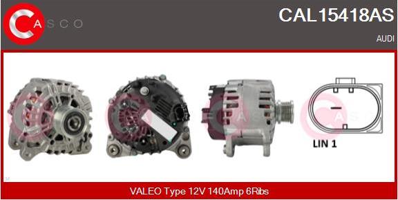 Casco CAL15418AS - Ģenerators ps1.lv