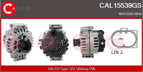 Casco CAL15539GS - Ģenerators ps1.lv