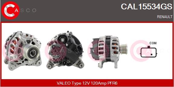 Casco CAL15534GS - Ģenerators ps1.lv
