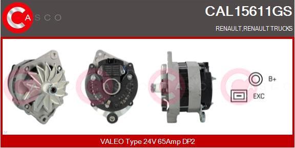 Casco CAL15611GS - Ģenerators ps1.lv