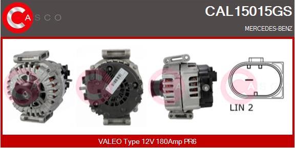 Casco CAL15015GS - Ģenerators ps1.lv