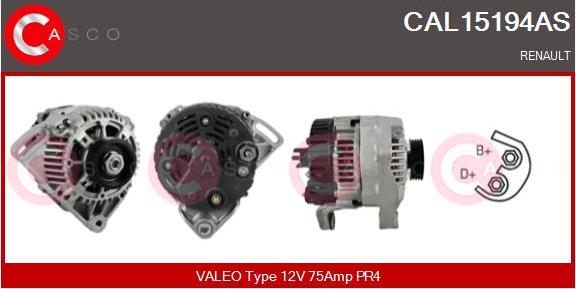 Casco CAL15194AS - Ģenerators ps1.lv