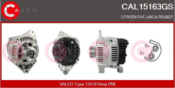 Casco CAL15163GS - Ģenerators ps1.lv