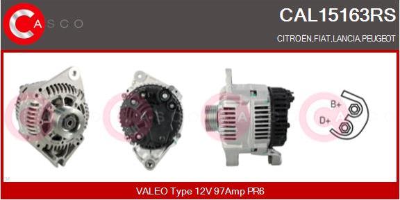 Casco CAL15163RS - Ģenerators ps1.lv