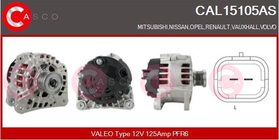 Casco CAL15105AS - Ģenerators ps1.lv