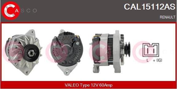 Casco CAL15112AS - Ģenerators ps1.lv