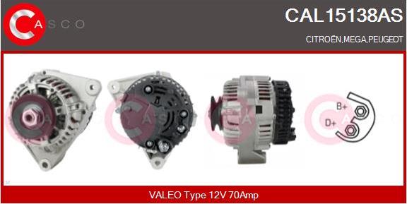 Casco CAL15138AS - Ģenerators ps1.lv