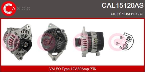 Casco CAL15120AS - Ģenerators ps1.lv