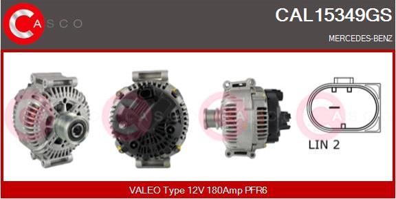 Casco CAL15349GS - Ģenerators ps1.lv