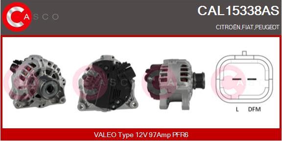 Casco CAL15338AS - Ģenerators ps1.lv