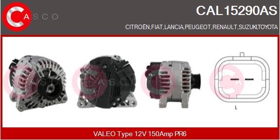 Casco CAL15290AS - Ģenerators ps1.lv