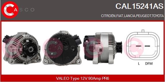 Casco CAL15241AS - Ģenerators ps1.lv
