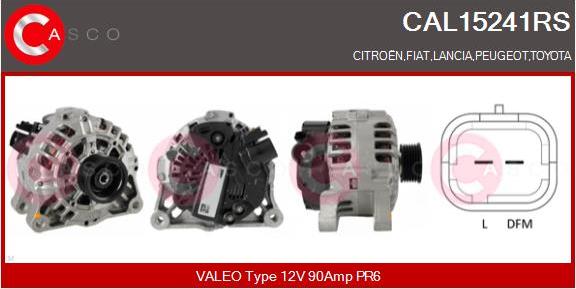 Casco CAL15241RS - Ģenerators ps1.lv