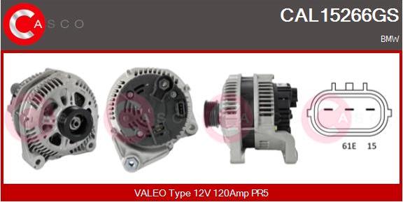 Casco CAL15266GS - Ģenerators ps1.lv