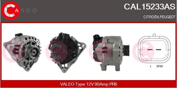 Casco CAL15233AS - Ģenerators ps1.lv