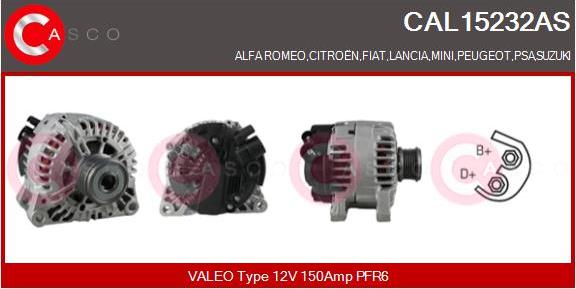 Casco CAL15232AS - Ģenerators ps1.lv