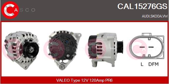 Casco CAL15276GS - Ģenerators ps1.lv