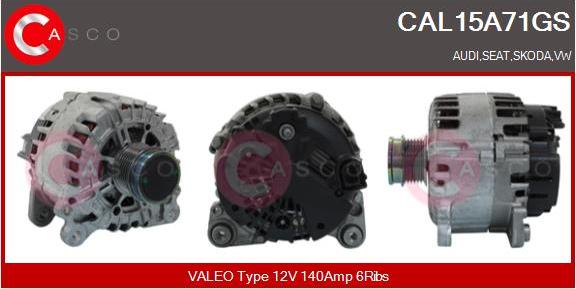 Casco CAL15A71GS - Ģenerators ps1.lv