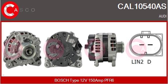 Casco CAL10540AS - Ģenerators ps1.lv