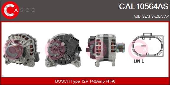 Casco CAL10564AS - Ģenerators ps1.lv