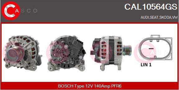 Casco CAL10564GS - Ģenerators ps1.lv