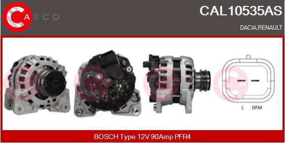 Casco CAL10535AS - Ģenerators ps1.lv