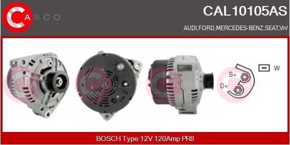 Casco CAL10105AS - Ģenerators ps1.lv
