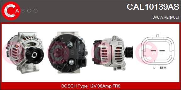 Casco CAL10139AS - Ģenerators ps1.lv