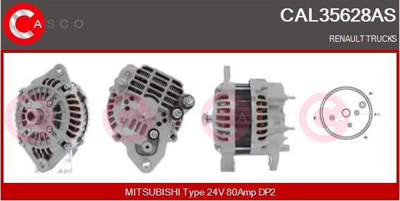 Casco CAL35628AS - Ģenerators ps1.lv