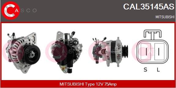 Casco CAL35145AS - Ģenerators ps1.lv